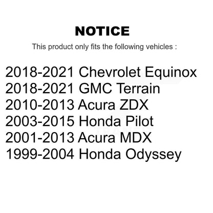 Suspension Bar Link Front Pair For Honda Chevrolet Equinox Pilot Acura MDX GMC