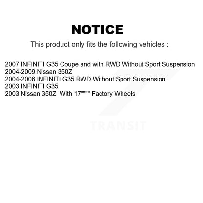 Suspension Stabilizer Bar Link Front Kit For INFINITI G35 Nissan 350Z