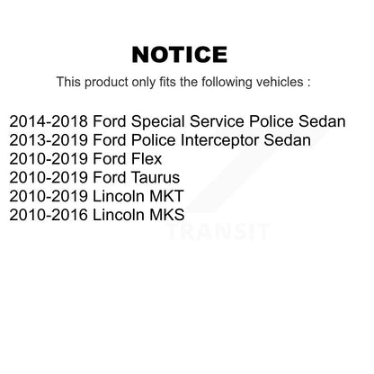 Suspension Bar Link Front Kit For Ford Flex Taurus Lincoln Police Interceptor