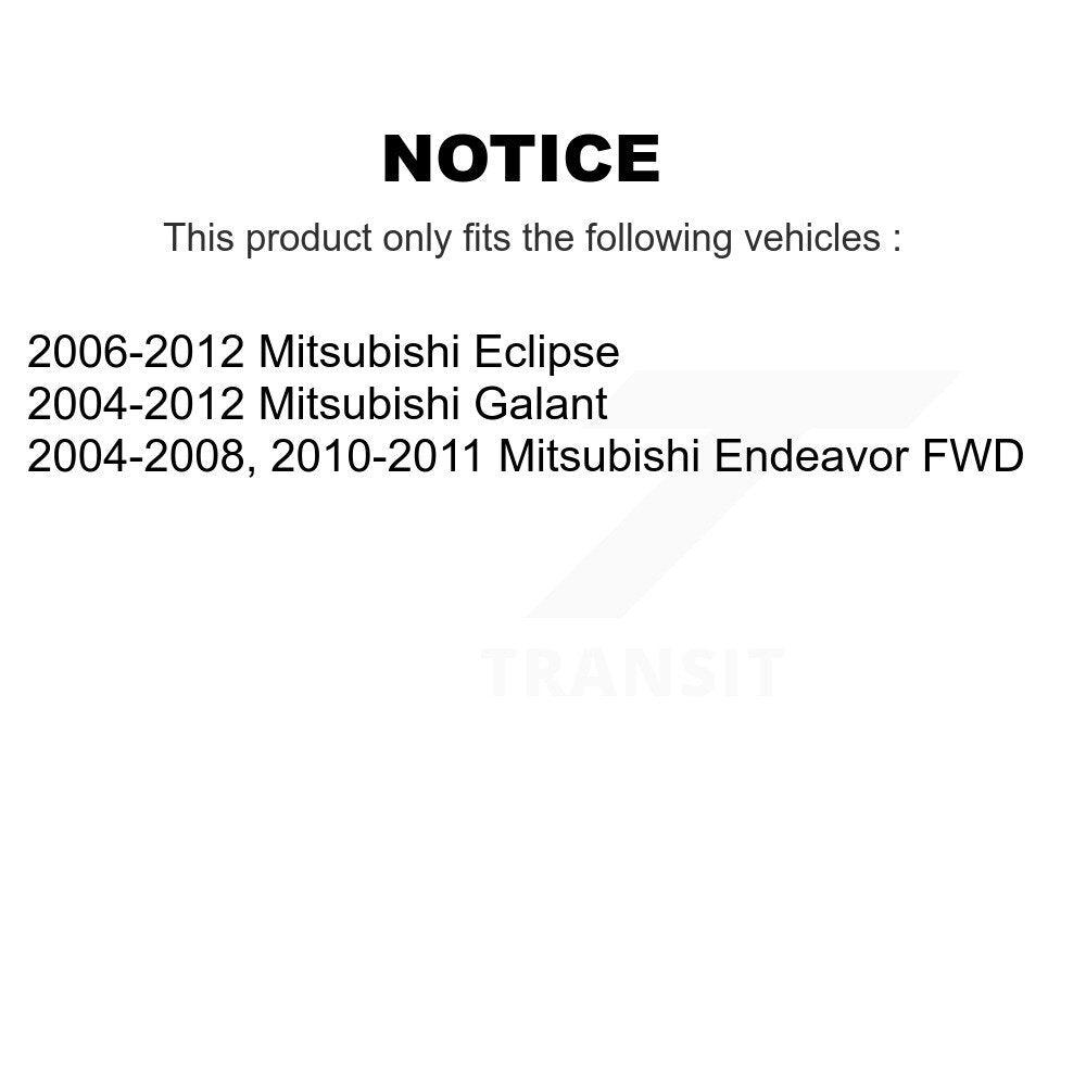 Suspension Stabilizer Bar Link Rear Pair For Mitsubishi Eclipse Endeavor Galant