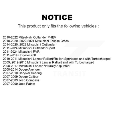 Suspension Sway Bar Link Rear Pair For Mitsubishi RVR Lancer Outlander Chrysler