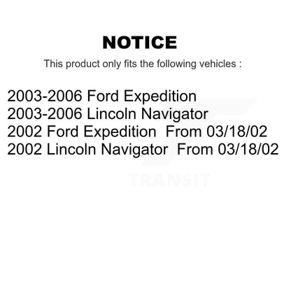 Suspension Stabilizer Bar Link Rear Pair For Ford Expedition Lincoln Navigator