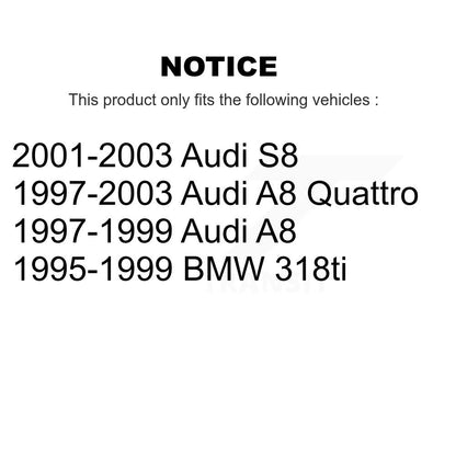 Suspension Stabilizer Bar Link Rear Pair For BMW 318ti Audi A8 Quattro S8