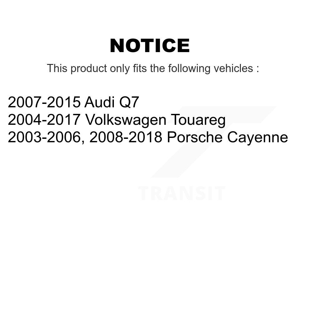 Suspension Sway Bar Link Rear Kit For Porsche Cayenne Volkswagen Touareg Audi Q7