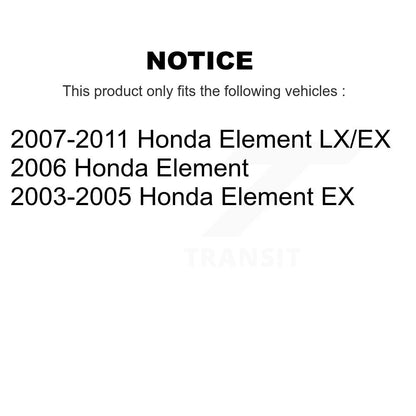 Lower Suspension Ball Joints Front Pair For Honda Element