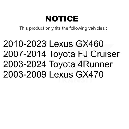 Lower Ball Joints Front Pair For Toyota 4Runner FJ Cruiser Lexus GX460