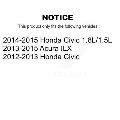 Lower Suspension Ball Joints Front Pair For Honda Civic Acura ILX
