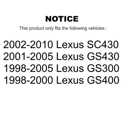 Lower Suspension Ball Joints Front Kit For Lexus SC430 GS300 GS400 GS430