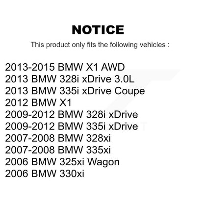 Lower Rearward Ball Joints Front Pair For BMW 328i xDrive X1 335i