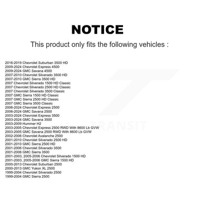 Upper Ball Joints Front Pair For GMC Chevrolet Sierra 2500 HD Silverado H2