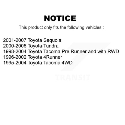 Upper Ball Joints Front Pair For Toyota Tundra 4Runner Tacoma Sequoia