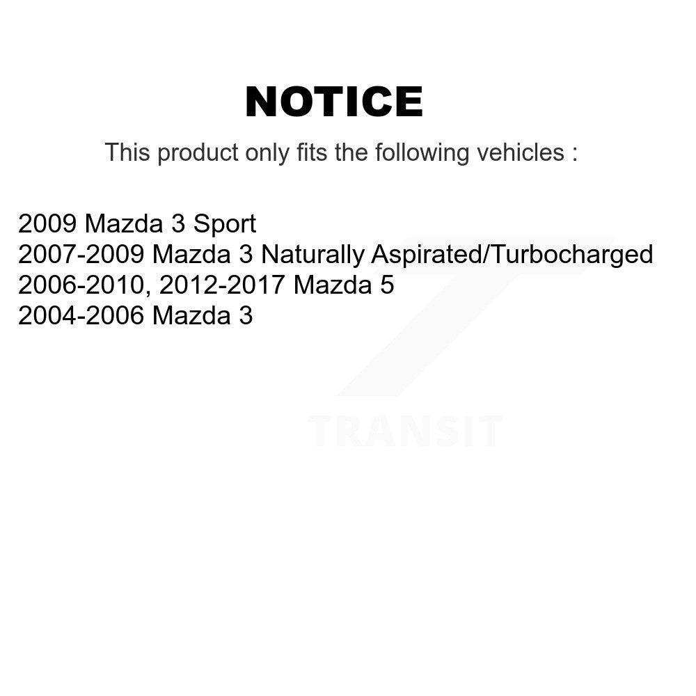 Suspension Control Arm & Ball Joint Assembly Front Lower Kit For Mazda 3 5 Sport