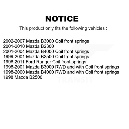 Suspension Control Arm & Ball Joint Front Upper Kit For Ford Ranger Mazda B3000