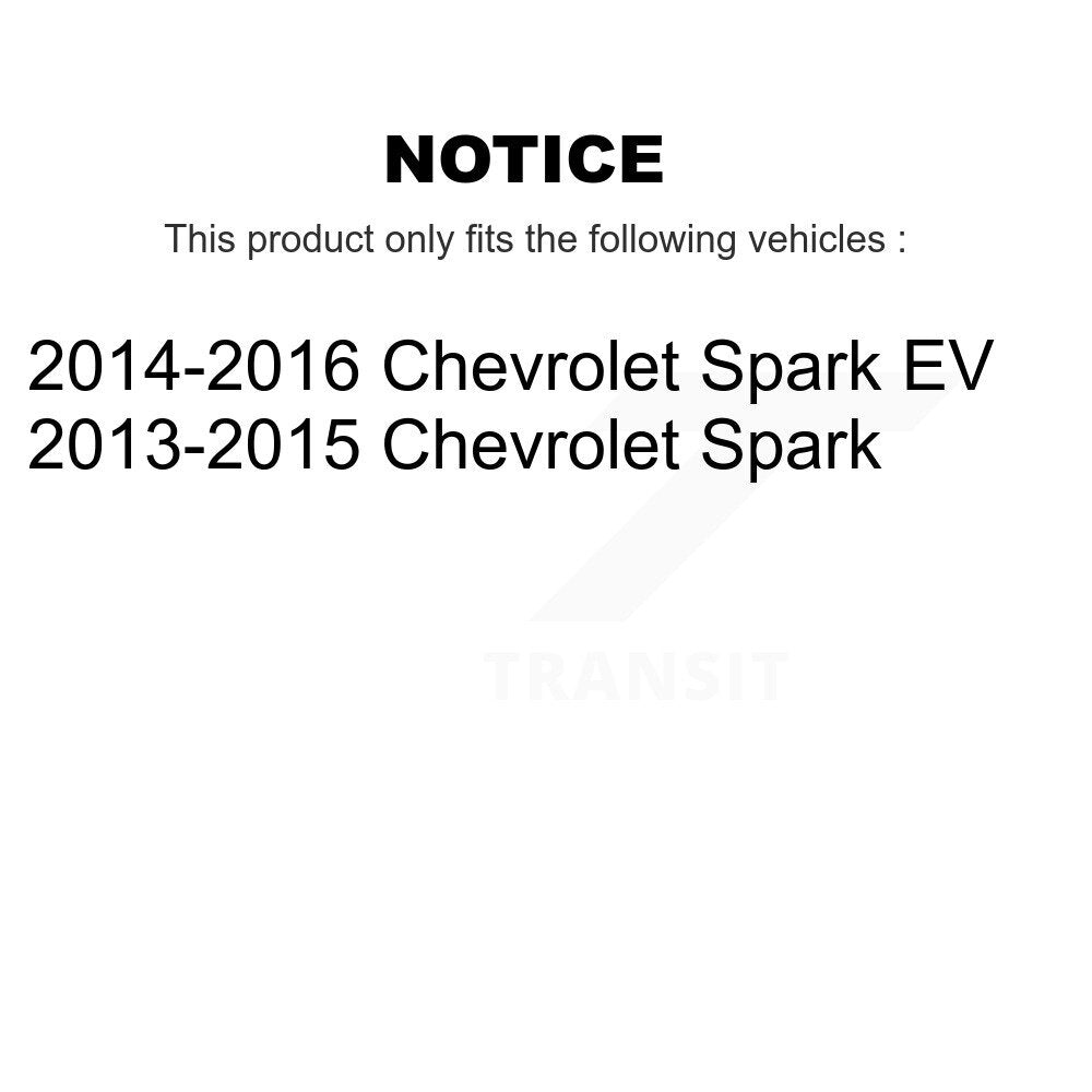 Suspension Stabilizer Bar Link Front Pair For Chevrolet Spark EV