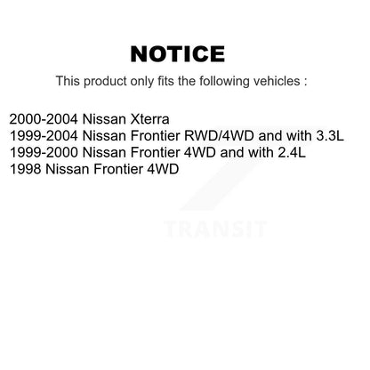 Steering Tie Rod End Front Kit For Nissan Xterra Frontier