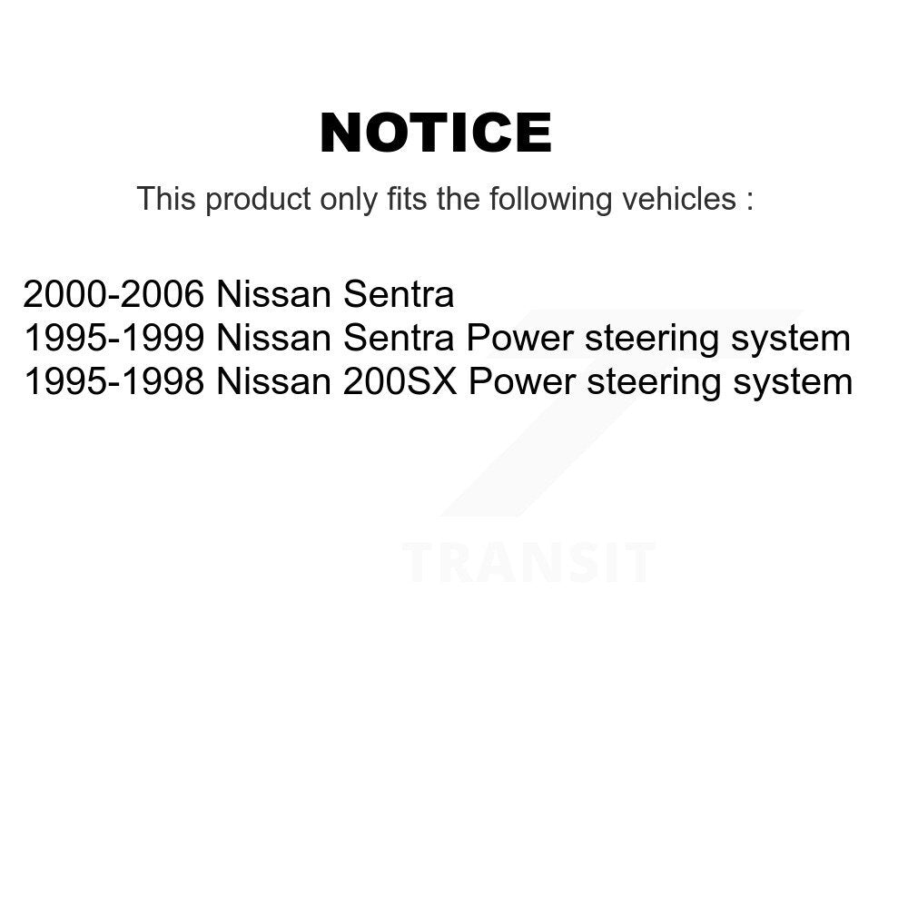 Steering Tie Rod End Front Kit For Nissan Sentra 200SX