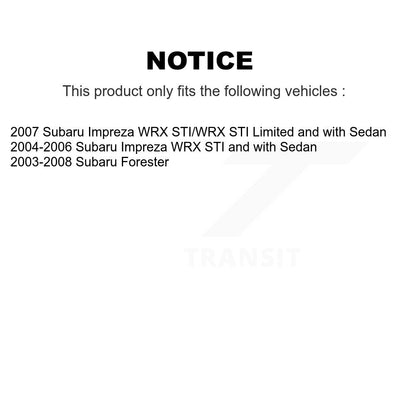 Suspension Stabilizer Bar Link Front Rear Kit For Subaru Forester Impreza