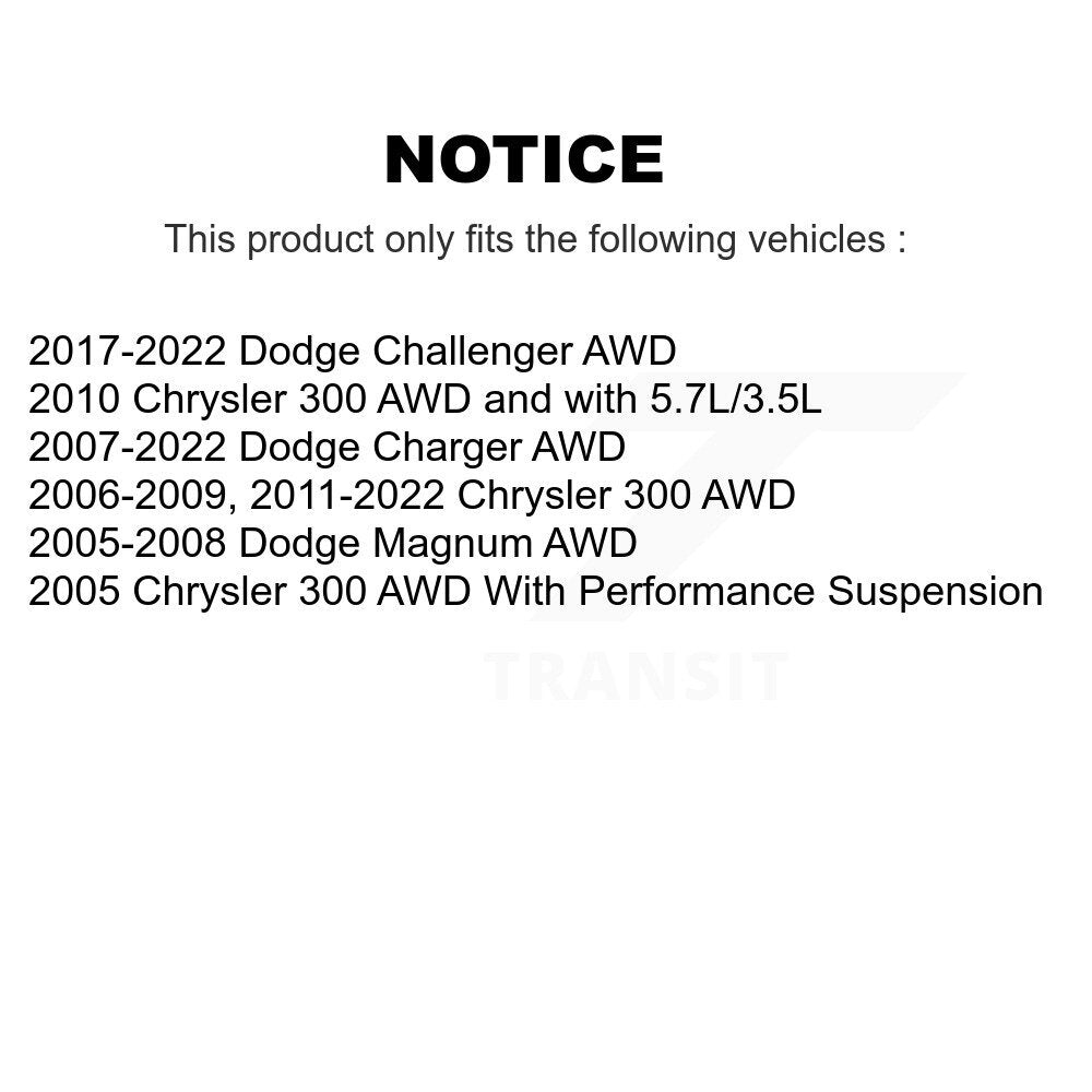 Suspension Bar Link Front Rear Kit For Dodge Chrysler 300 Charger Challenger