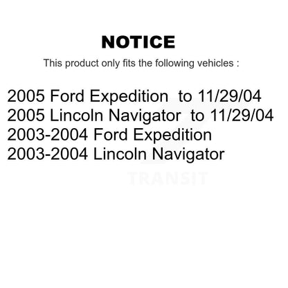 Suspension Sway Bar Link Front Rear Kit For Ford Expedition Lincoln Navigator