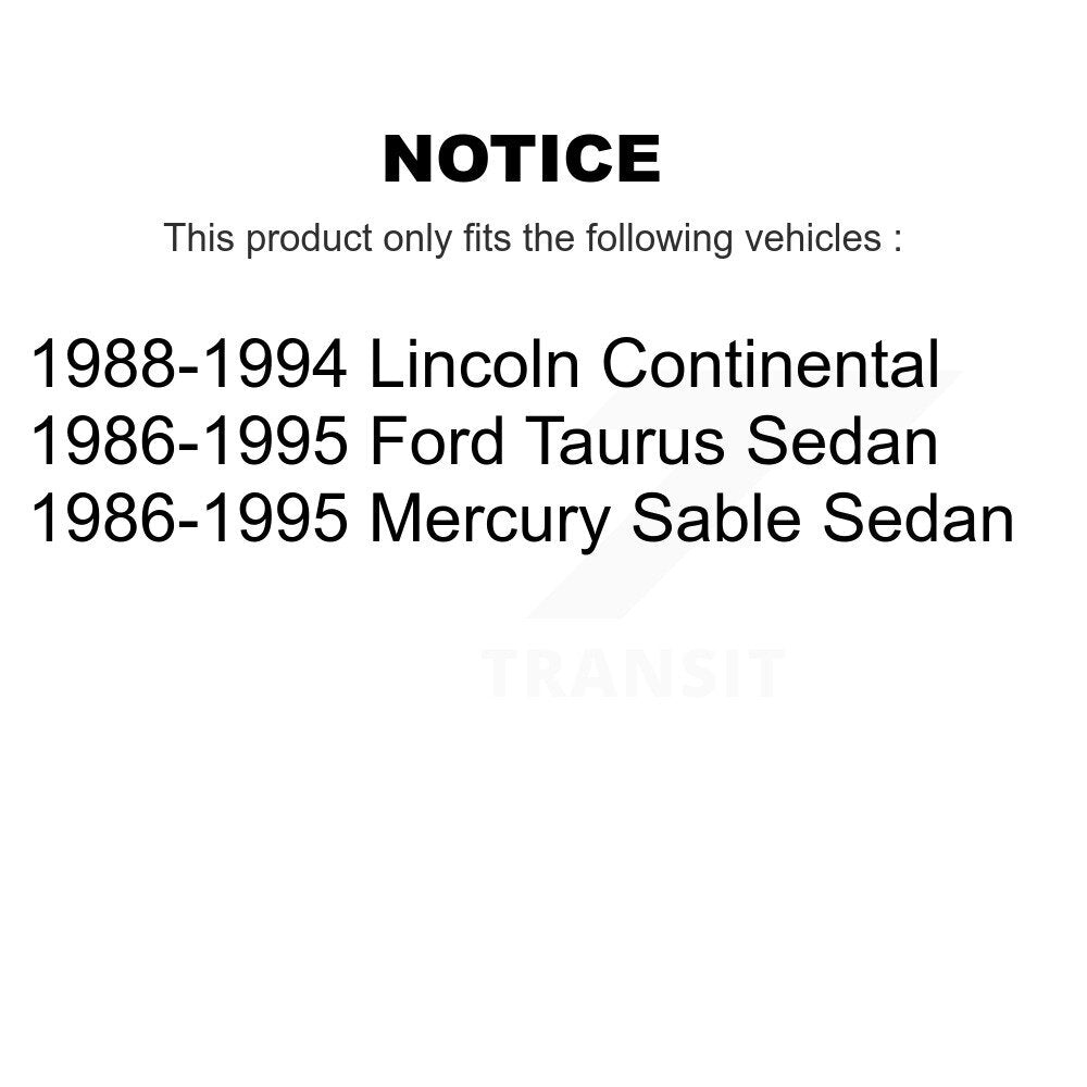 Suspension Sway Bar Link Front Rear Kit For Ford Taurus Mercury Sable Lincoln