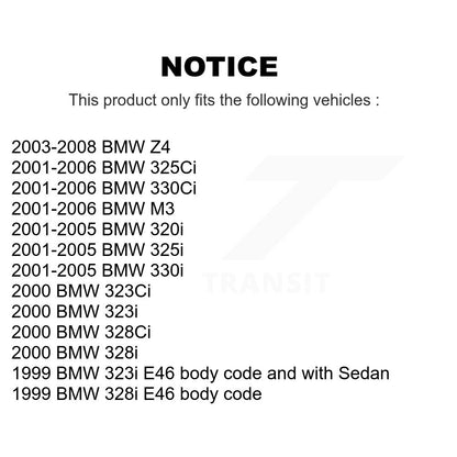 Suspension Bar Link Front Rear Kit For BMW Z4 330Ci 325i 325Ci M3 320i 330i 323i