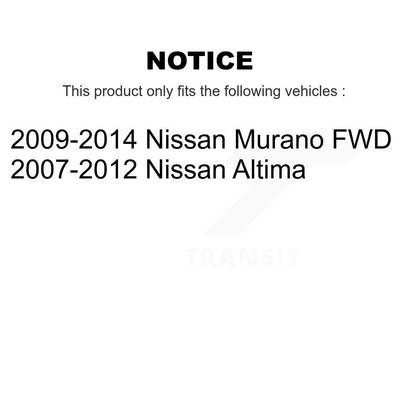 Suspension Stabilizer Bar Link Front Rear Kit For Nissan Altima Murano