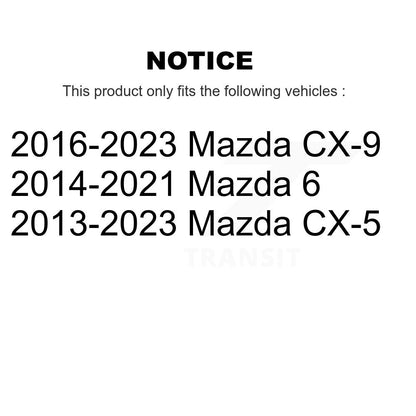 Suspension Stabilizer Bar Link Front Rear Kit For Mazda CX-5 CX-9 6
