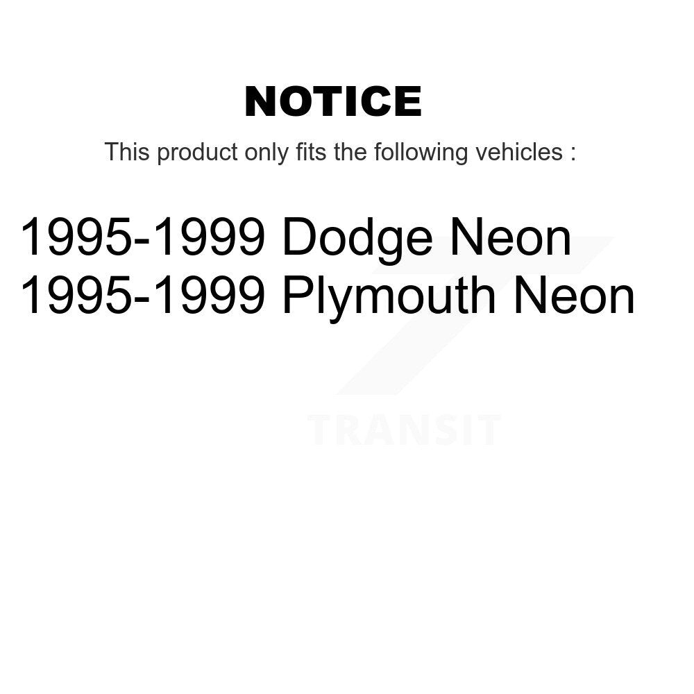 Suspension Ball Joint & Tie Rod End Front Kit For 1995-1999 Neon Dodge Plymouth