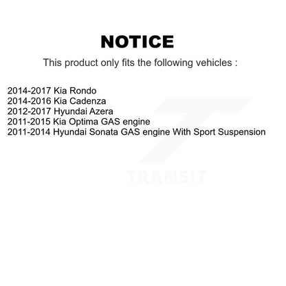 Ball Joint And Tie Rod End Front Kit For Hyundai Sonata Kia Optima Rondo Cadenza
