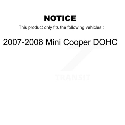 Suspension Ball Joint And Tie Rod End Front Kit For 2007-2008 Mini Cooper DOHC