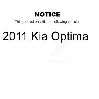 Suspension Control Arm And Tie Rod End Front Kit For 2011 Kia Optima
