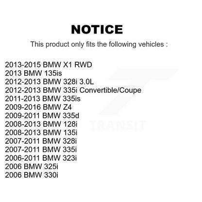 Suspension Control Arm Assembly Tie Rod End Front Kit For BMW 323i 328i X1 335i