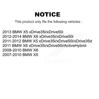Suspension Control Arm Assembly And Tie Rod End Front Kit For BMW X5 X6