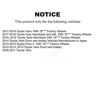 Suspension Control Arm Assembly & Tie Rod End Front Kit For Toyota Yaris Prius C