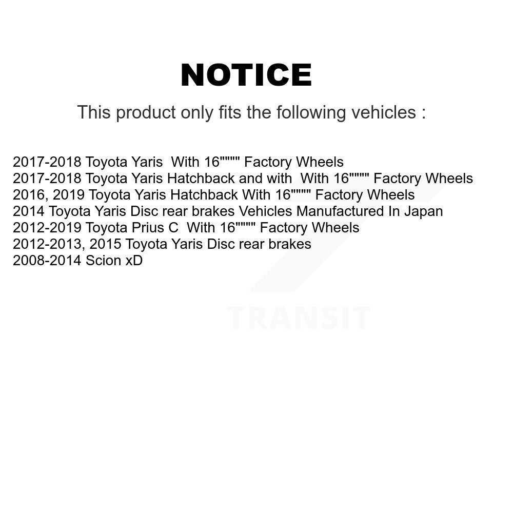 Suspension Control Arm Assembly & Tie Rod End Front Kit For Toyota Yaris Prius C