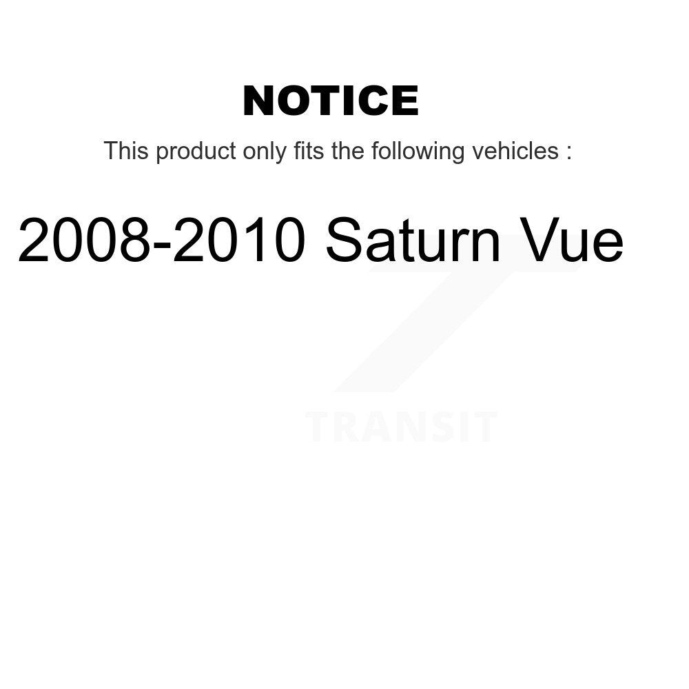 Suspension Control Arm Assembly & Tie Rod End Front Kit For 2008-2010 Saturn Vue