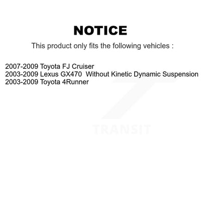 Suspension Control Arm Front Kit For Toyota 4Runner FJ Cruiser Lexus GX470