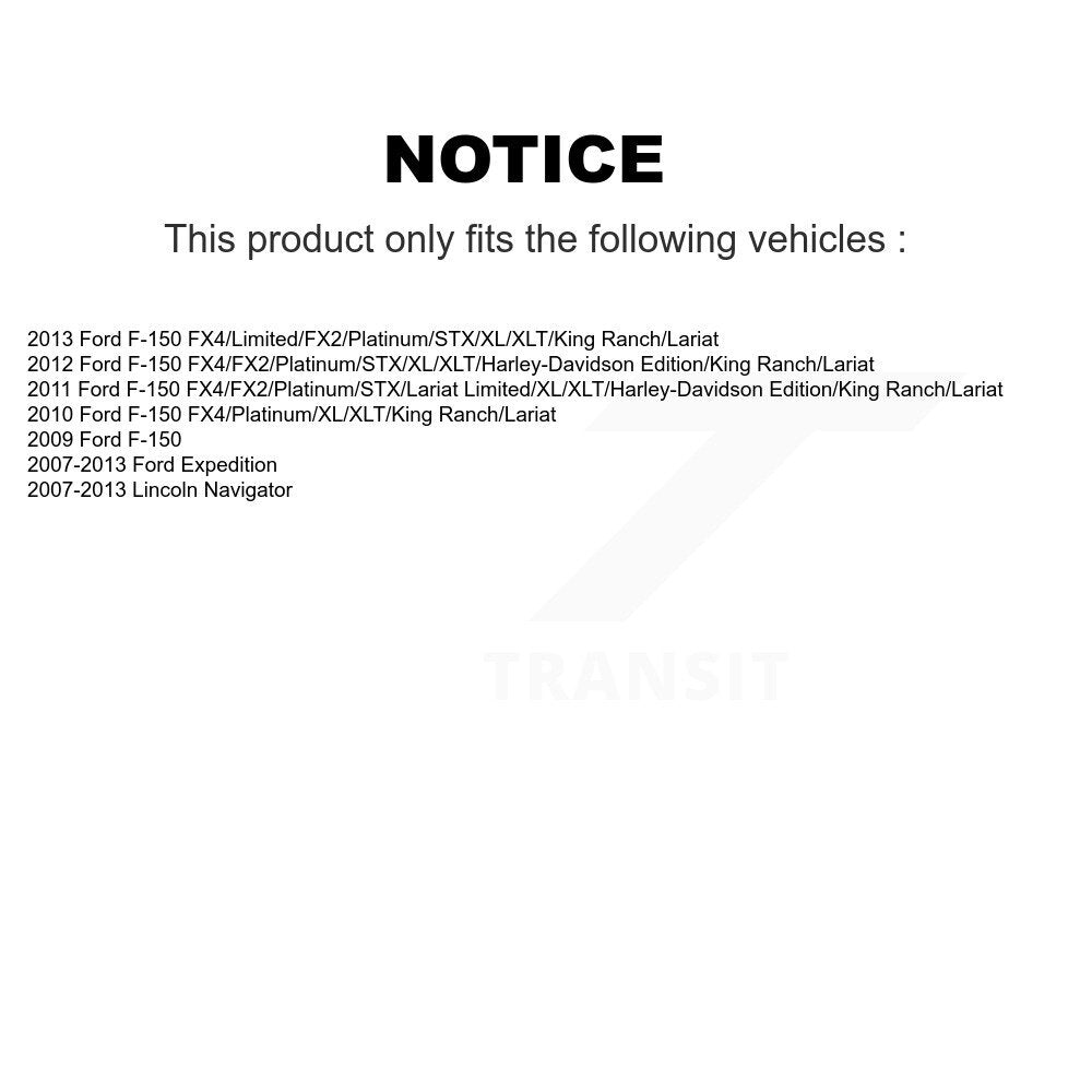 Suspension Control Arm Front Kit For Ford F-150 Expedition Lincoln Navigator
