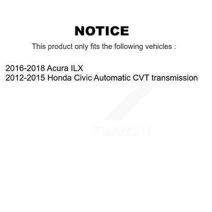 Suspension Control Arm Bushing Front Lower Forward Pair For Honda Civic Acura