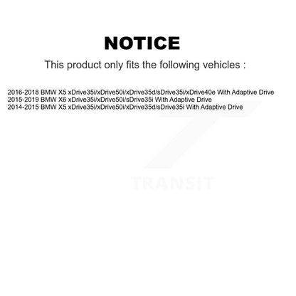 Suspension Control Arm And Ball Joint Assembly Sway Link Front Kit For BMW X5 X6
