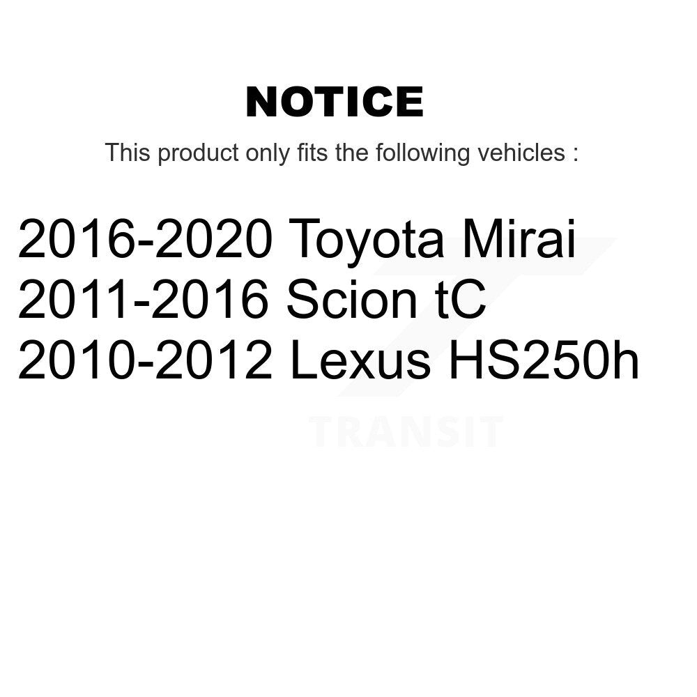 Suspension Control Arm & Tie Rod End Front Kit For Scion tC Lexus HS250h Toyota