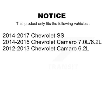 Suspension Stabilizer Bar Link Rear Pair For Chevrolet Camaro SS