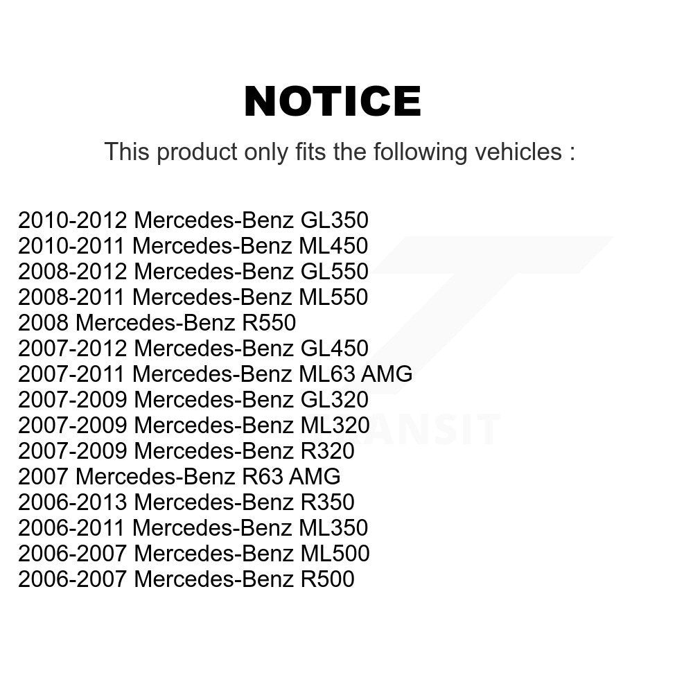 Upper Control Arm Lower Ball Joint Front Kit For Mercedes-Benz ML350 ML320 GL350