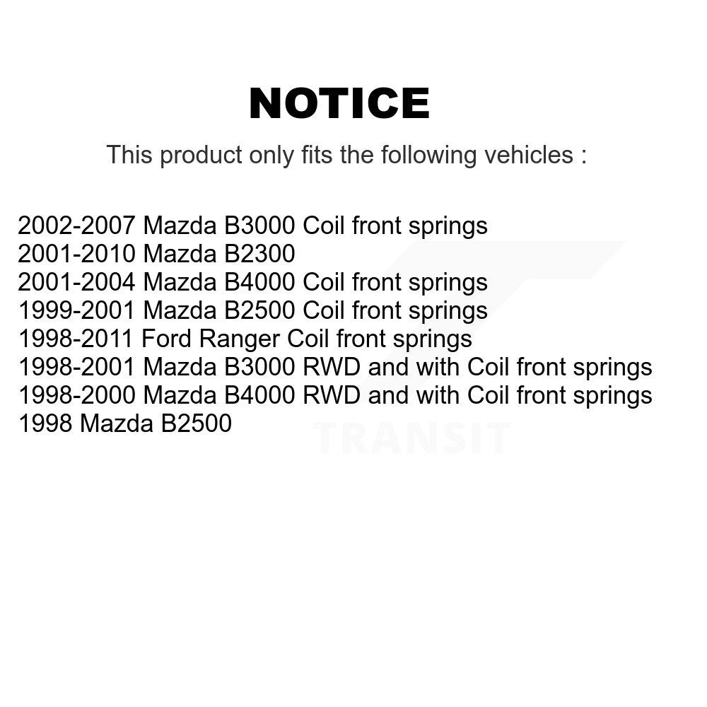 Upper Control Arm & Lower Ball Joint Front Kit For Ford Ranger Mazda B3000 B2300