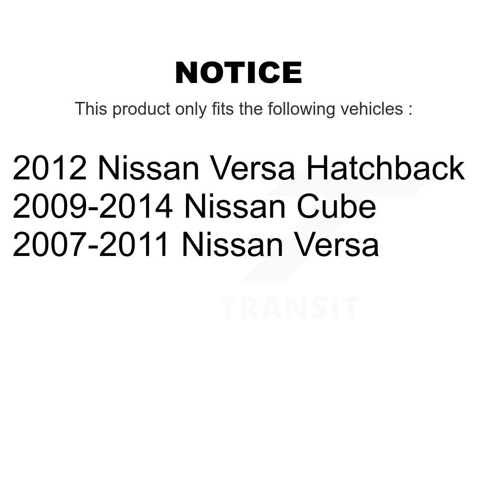 Steering Tie Rod End Front Outer Kit For Nissan Versa Cube