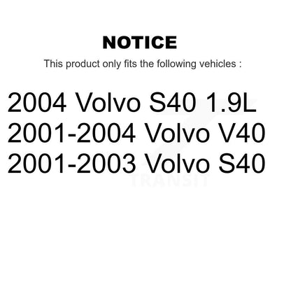 Steering Tie Rod End Front Outer Kit For Volvo S40 V40