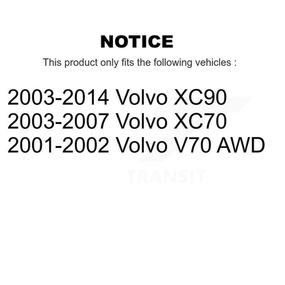 Steering Tie Rod End Front Outer Kit For Volvo XC90 XC70 V70