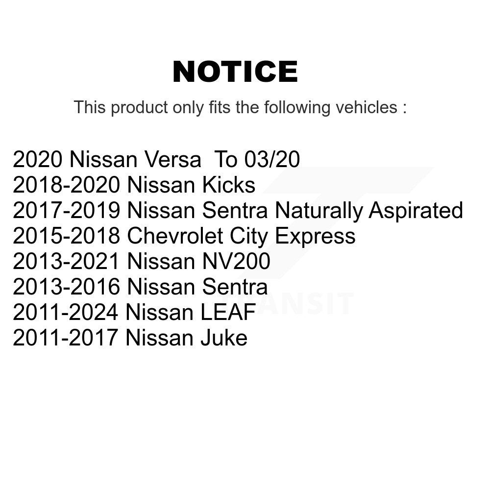 Tie Rod End Front Outer Kit For Nissan Sentra Kicks LEAF Juke NV200 Chevrolet