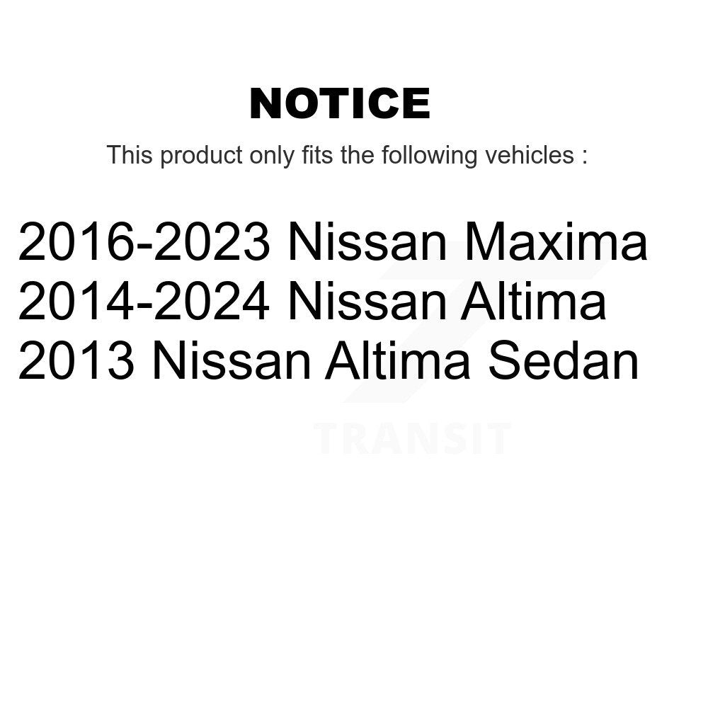 Steering Tie Rod End Front Outer Kit For Nissan Altima Maxima