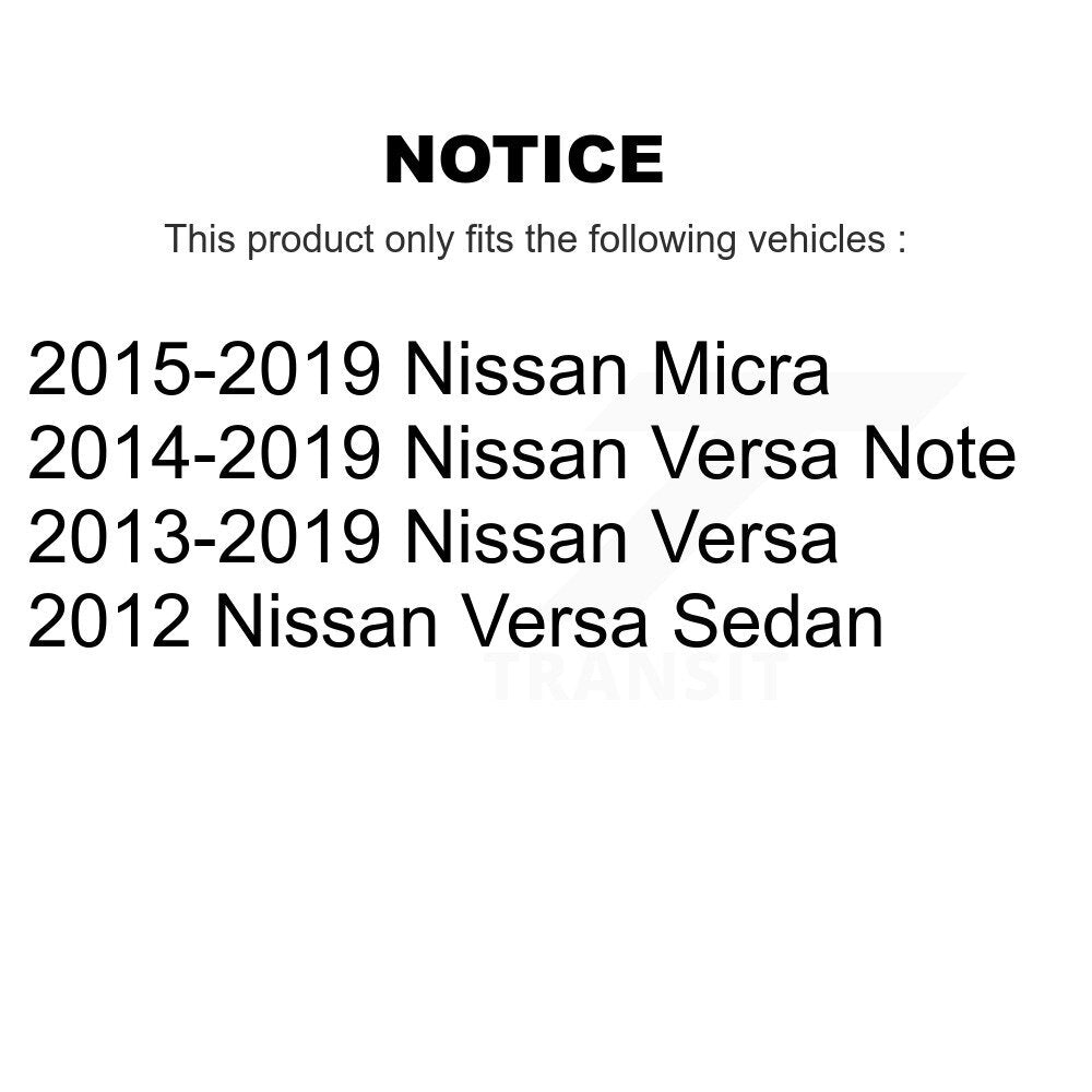 Steering Tie Rod End Front Outer Kit For Nissan Micra Versa Note
